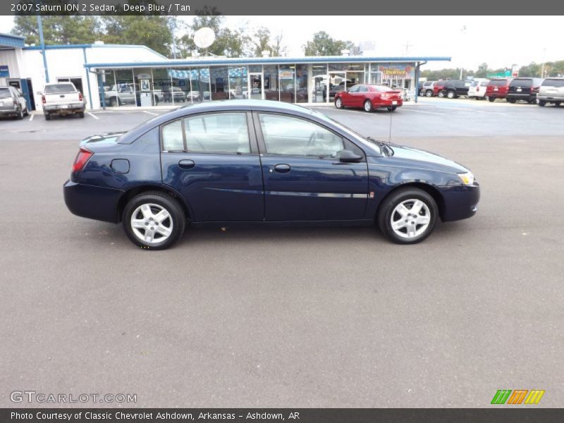 Deep Blue / Tan 2007 Saturn ION 2 Sedan