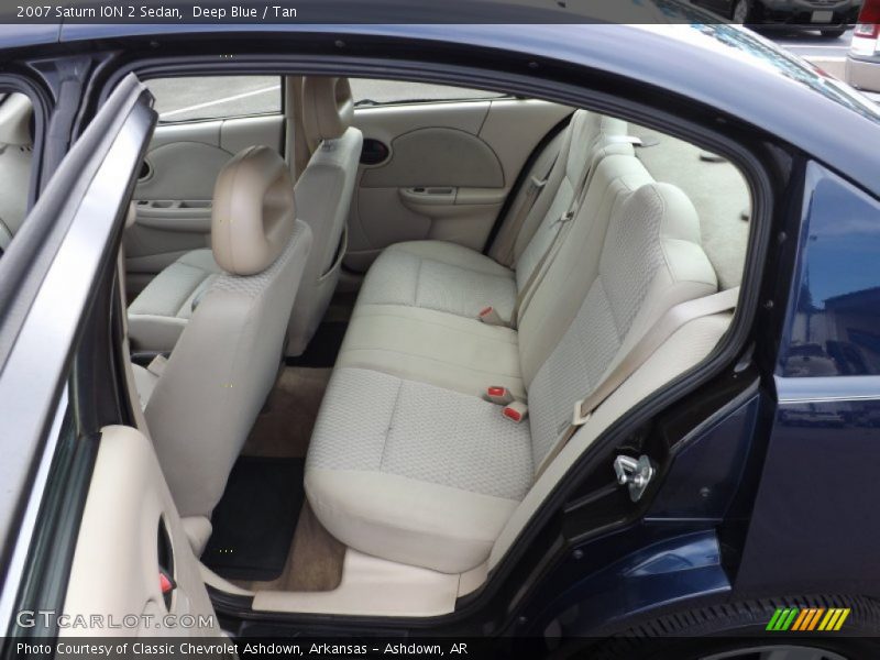 Deep Blue / Tan 2007 Saturn ION 2 Sedan
