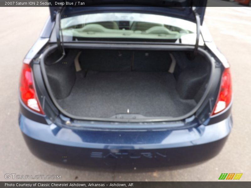 Deep Blue / Tan 2007 Saturn ION 2 Sedan