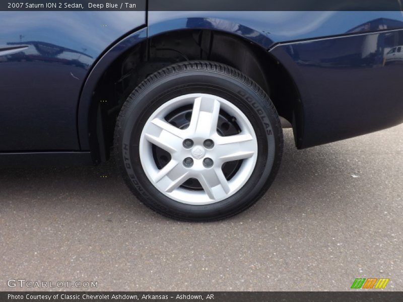 Deep Blue / Tan 2007 Saturn ION 2 Sedan