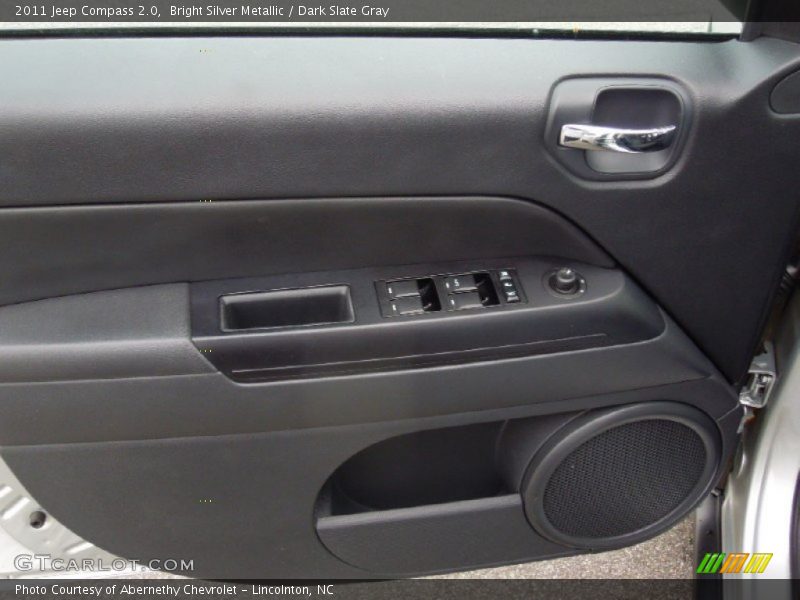 Bright Silver Metallic / Dark Slate Gray 2011 Jeep Compass 2.0