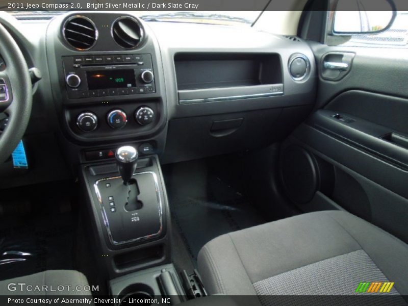 Bright Silver Metallic / Dark Slate Gray 2011 Jeep Compass 2.0