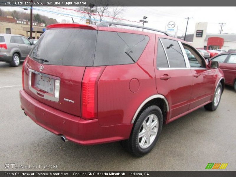 Red Line / Light Neutral 2005 Cadillac SRX V6