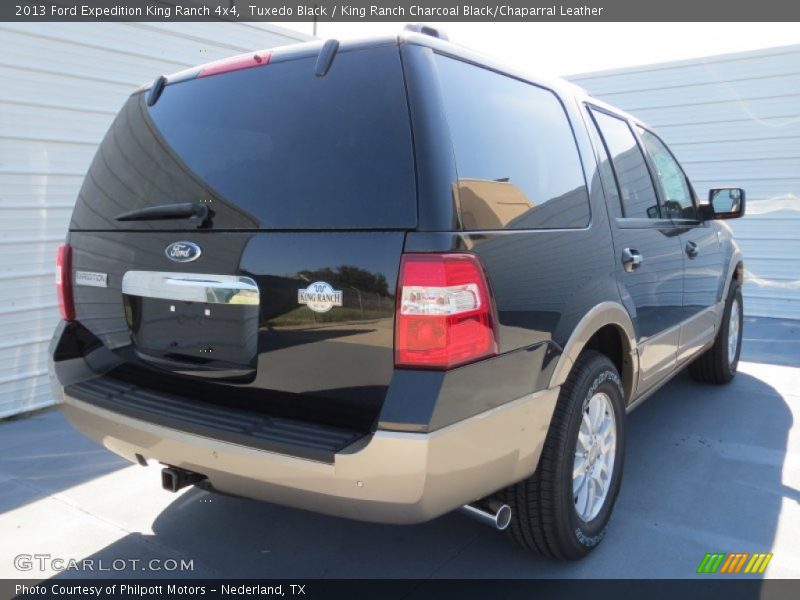 Tuxedo Black / King Ranch Charcoal Black/Chaparral Leather 2013 Ford Expedition King Ranch 4x4