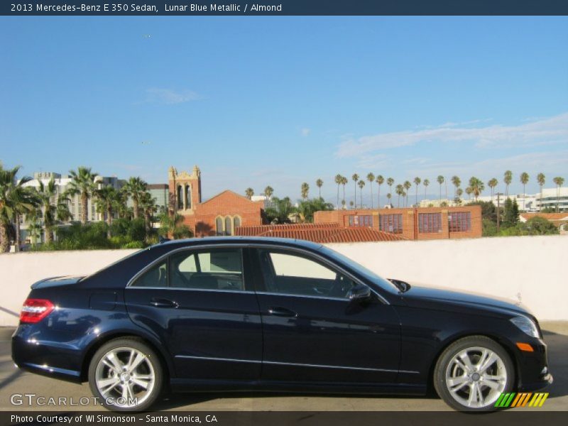Lunar Blue Metallic / Almond 2013 Mercedes-Benz E 350 Sedan