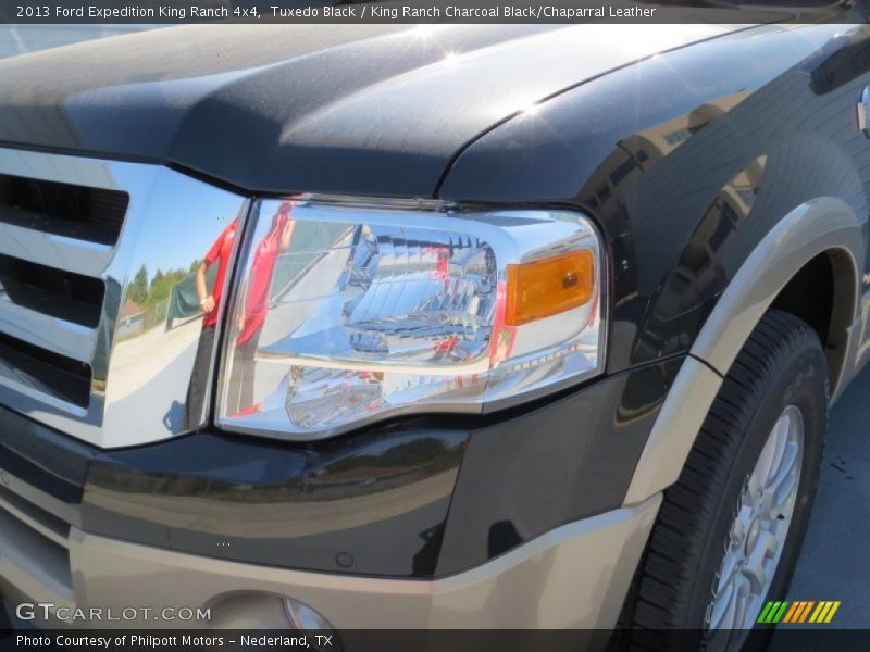 Tuxedo Black / King Ranch Charcoal Black/Chaparral Leather 2013 Ford Expedition King Ranch 4x4