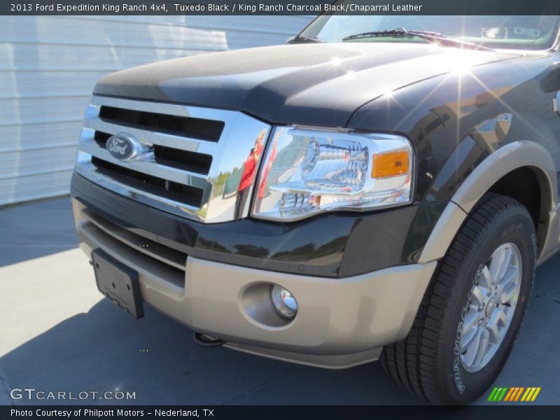 Tuxedo Black / King Ranch Charcoal Black/Chaparral Leather 2013 Ford Expedition King Ranch 4x4