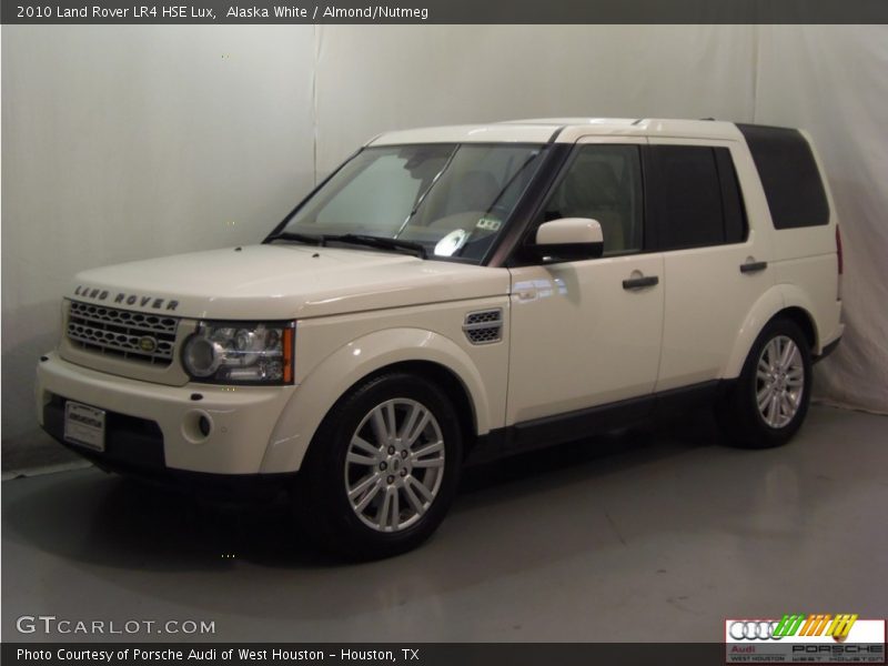 Alaska White / Almond/Nutmeg 2010 Land Rover LR4 HSE Lux