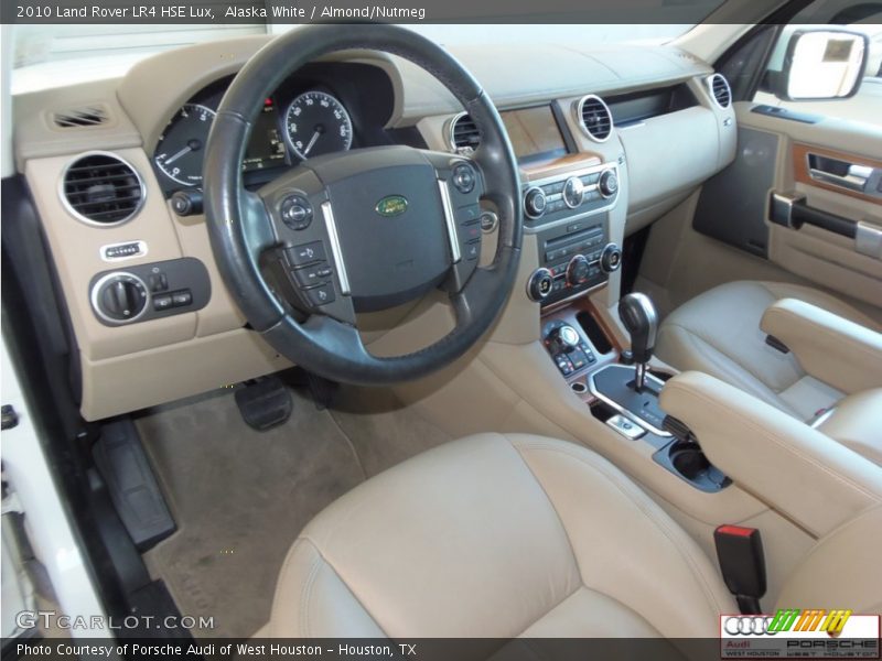 Alaska White / Almond/Nutmeg 2010 Land Rover LR4 HSE Lux