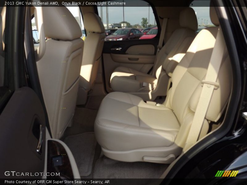Onyx Black / Cocoa/Light Cashmere 2013 GMC Yukon Denali AWD