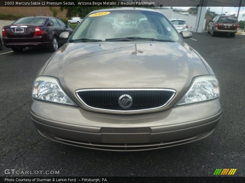 Arizona Beige Metallic / Medium Parchment 2003 Mercury Sable LS Premium Sedan