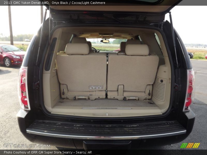 Onyx Black / Cocoa/Light Cashmere 2013 GMC Yukon Denali AWD