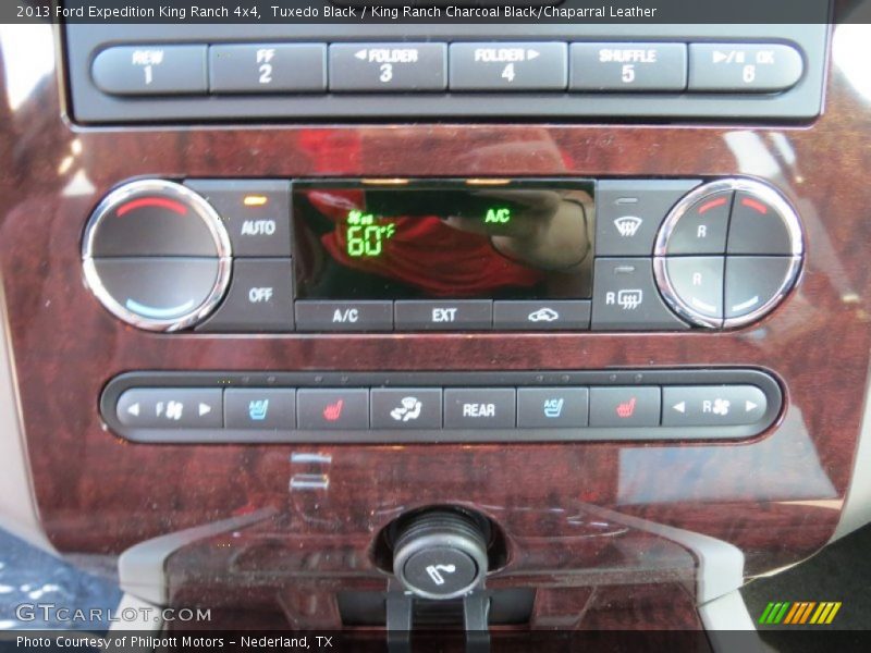 Controls of 2013 Expedition King Ranch 4x4