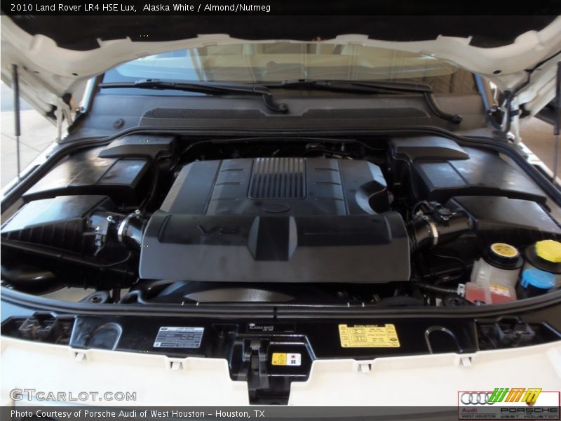Alaska White / Almond/Nutmeg 2010 Land Rover LR4 HSE Lux