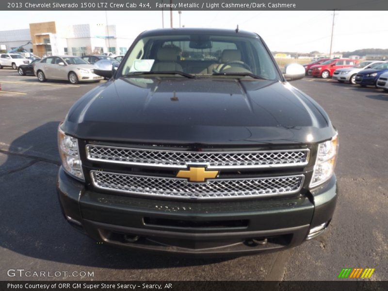 Fairway Metallic / Light Cashmere/Dark Cashmere 2013 Chevrolet Silverado 1500 LTZ Crew Cab 4x4