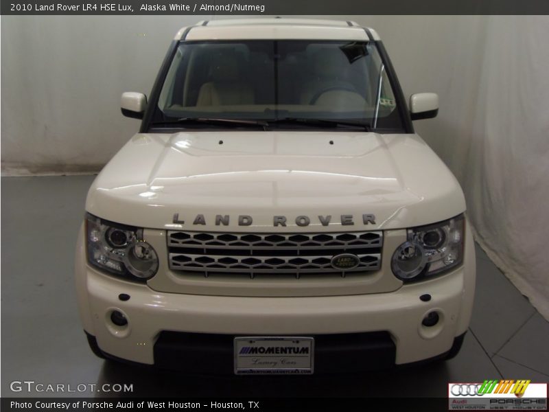 Alaska White / Almond/Nutmeg 2010 Land Rover LR4 HSE Lux