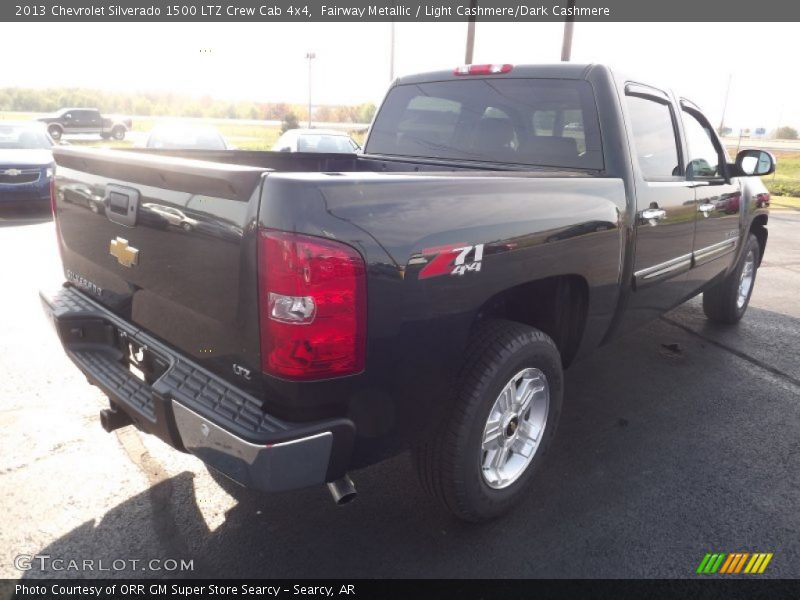 Fairway Metallic / Light Cashmere/Dark Cashmere 2013 Chevrolet Silverado 1500 LTZ Crew Cab 4x4