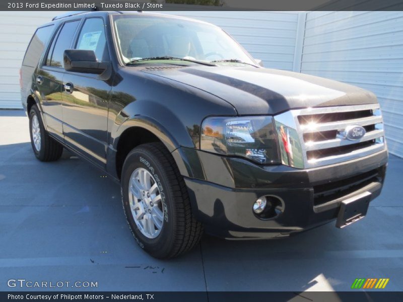 Tuxedo Black / Stone 2013 Ford Expedition Limited