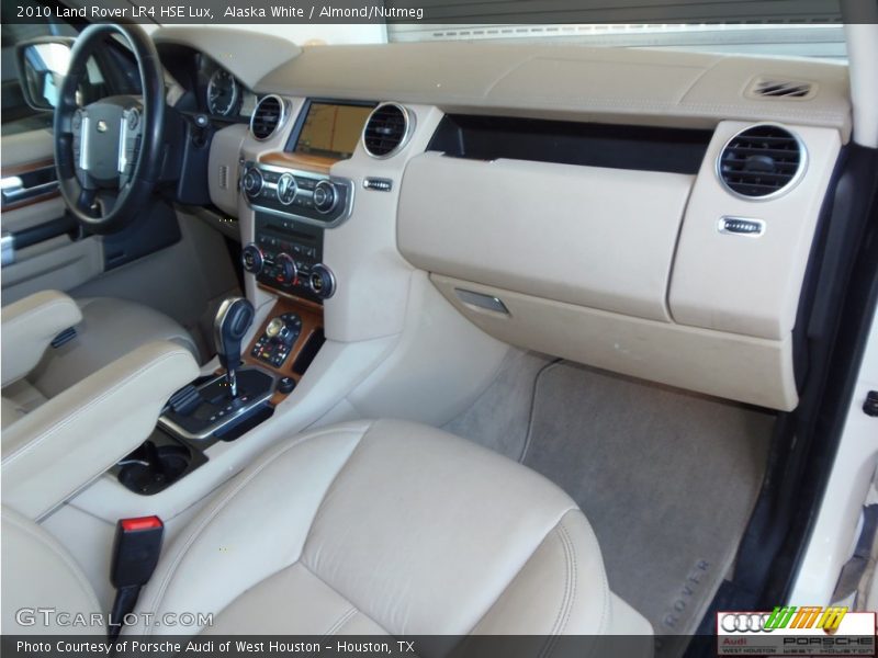 Alaska White / Almond/Nutmeg 2010 Land Rover LR4 HSE Lux