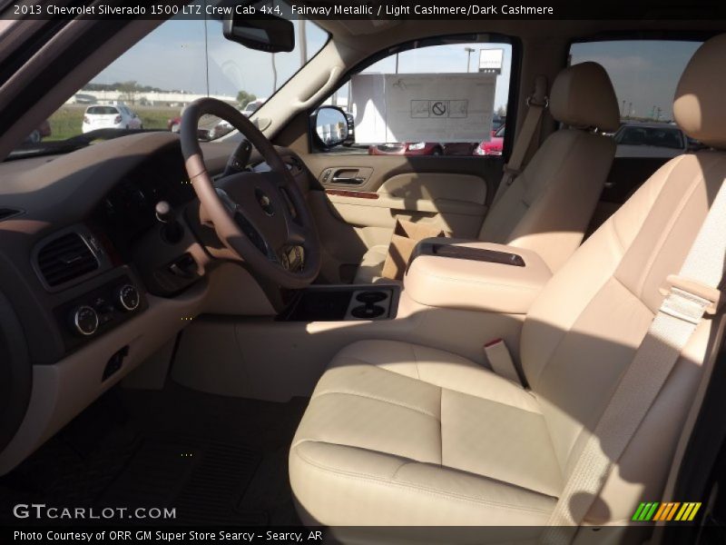 Fairway Metallic / Light Cashmere/Dark Cashmere 2013 Chevrolet Silverado 1500 LTZ Crew Cab 4x4