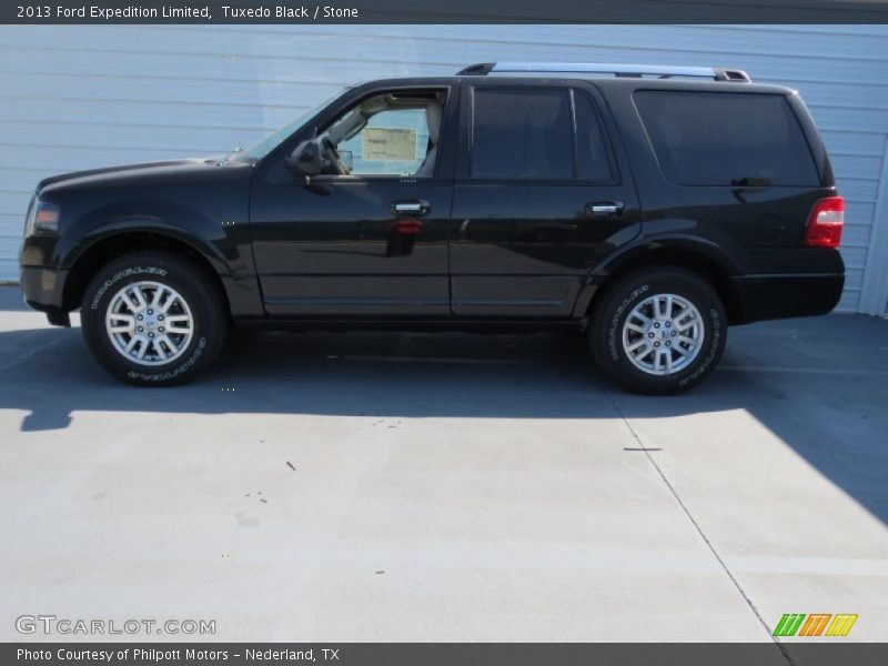 Tuxedo Black / Stone 2013 Ford Expedition Limited