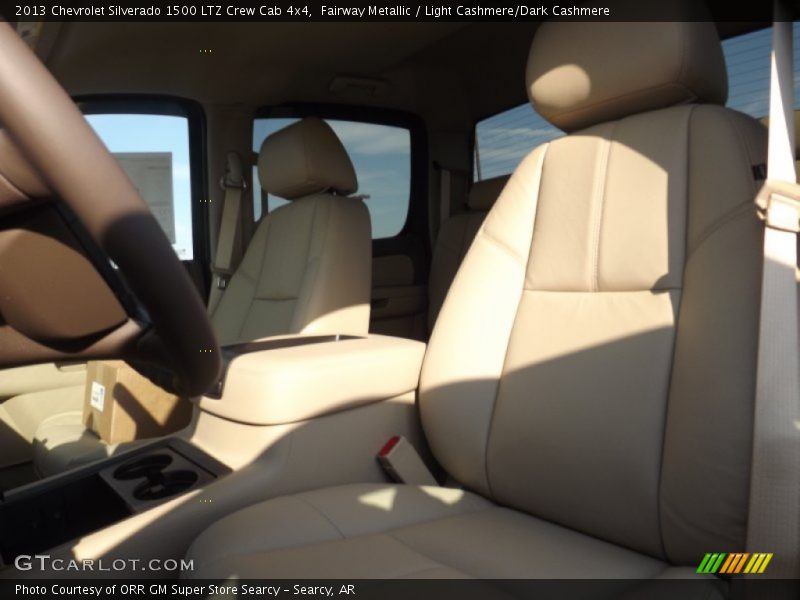 Fairway Metallic / Light Cashmere/Dark Cashmere 2013 Chevrolet Silverado 1500 LTZ Crew Cab 4x4