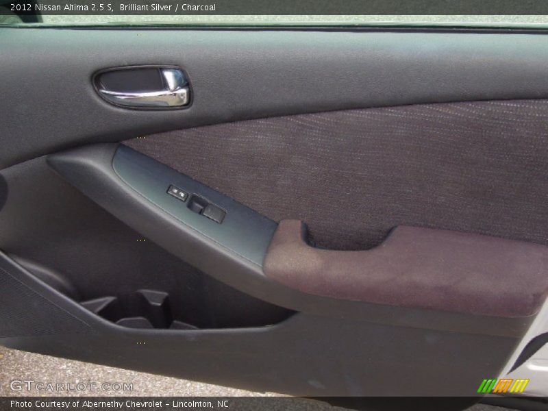 Brilliant Silver / Charcoal 2012 Nissan Altima 2.5 S