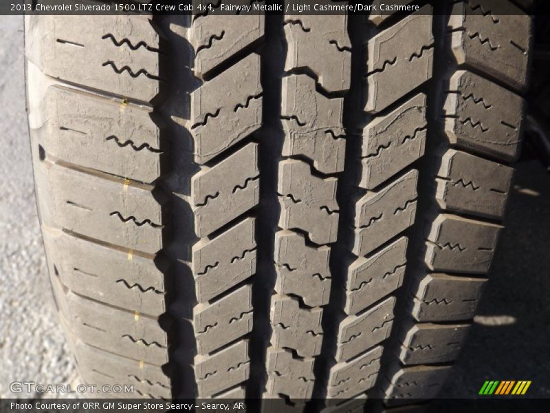Fairway Metallic / Light Cashmere/Dark Cashmere 2013 Chevrolet Silverado 1500 LTZ Crew Cab 4x4