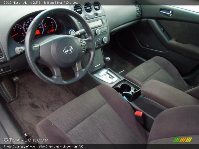 Brilliant Silver / Charcoal 2012 Nissan Altima 2.5 S