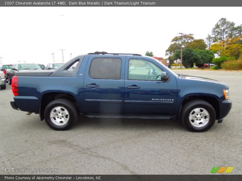 Dark Blue Metallic / Dark Titanium/Light Titanium 2007 Chevrolet Avalanche LT 4WD