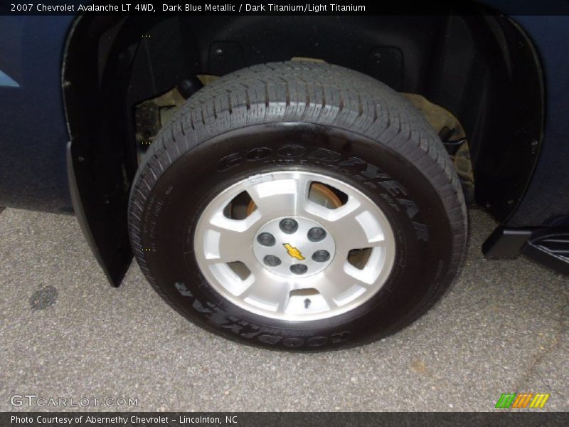 Dark Blue Metallic / Dark Titanium/Light Titanium 2007 Chevrolet Avalanche LT 4WD