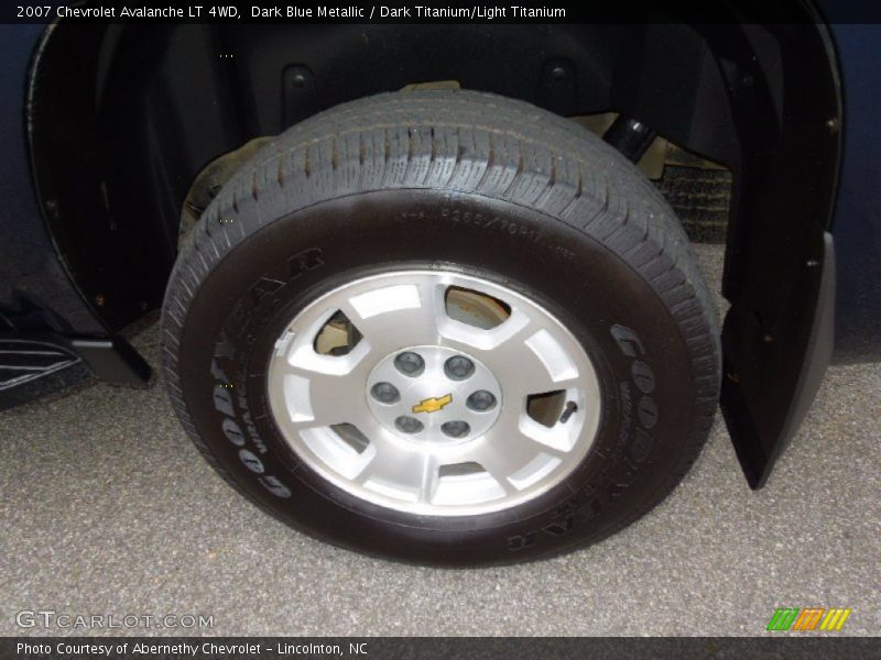 Dark Blue Metallic / Dark Titanium/Light Titanium 2007 Chevrolet Avalanche LT 4WD