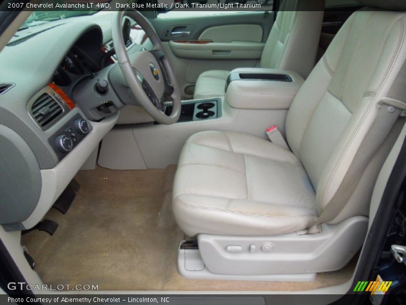 Dark Blue Metallic / Dark Titanium/Light Titanium 2007 Chevrolet Avalanche LT 4WD
