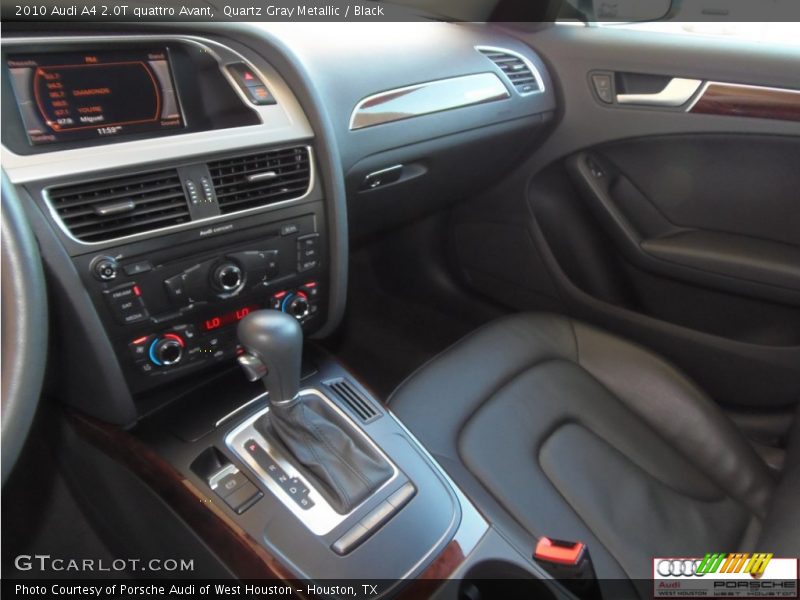 Quartz Gray Metallic / Black 2010 Audi A4 2.0T quattro Avant