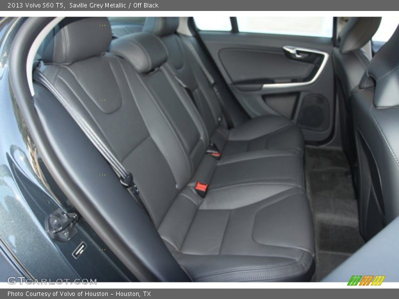 Saville Grey Metallic / Off Black 2013 Volvo S60 T5