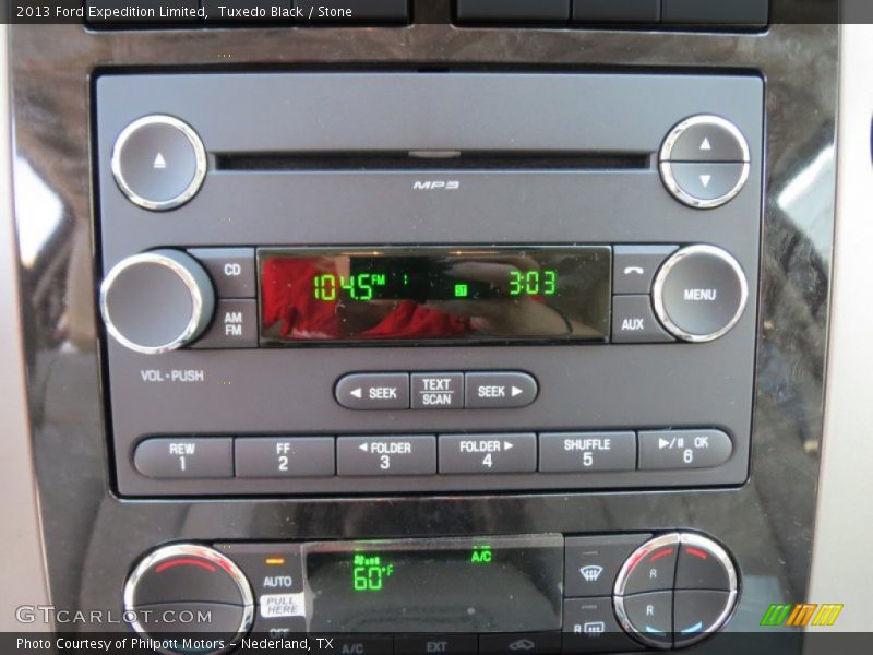 Audio System of 2013 Expedition Limited