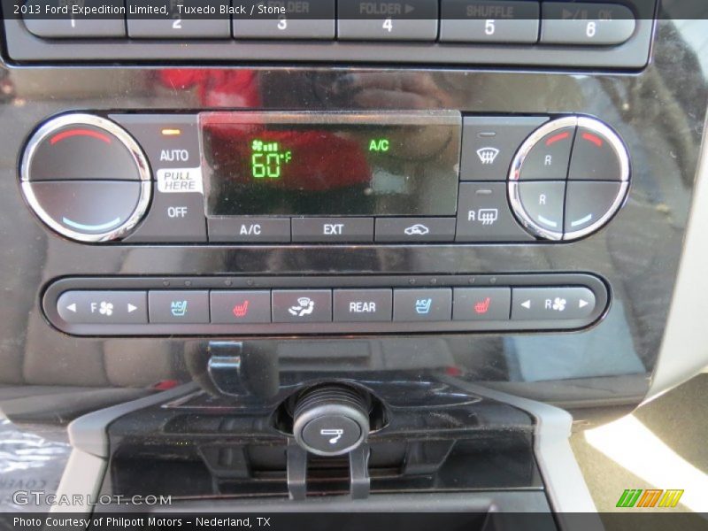 Controls of 2013 Expedition Limited