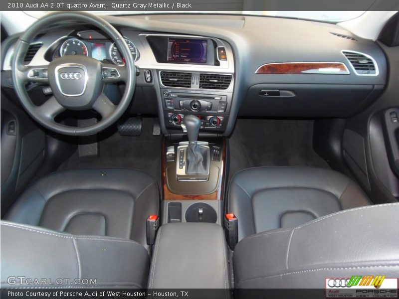 Quartz Gray Metallic / Black 2010 Audi A4 2.0T quattro Avant