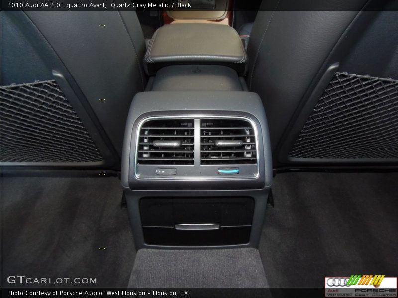 Quartz Gray Metallic / Black 2010 Audi A4 2.0T quattro Avant