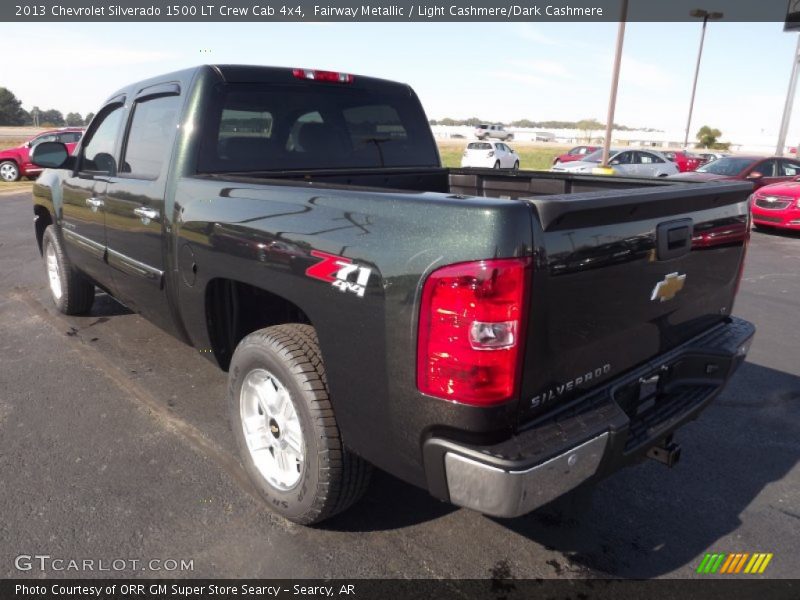 Fairway Metallic / Light Cashmere/Dark Cashmere 2013 Chevrolet Silverado 1500 LT Crew Cab 4x4