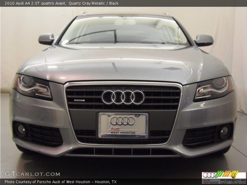 Quartz Gray Metallic / Black 2010 Audi A4 2.0T quattro Avant