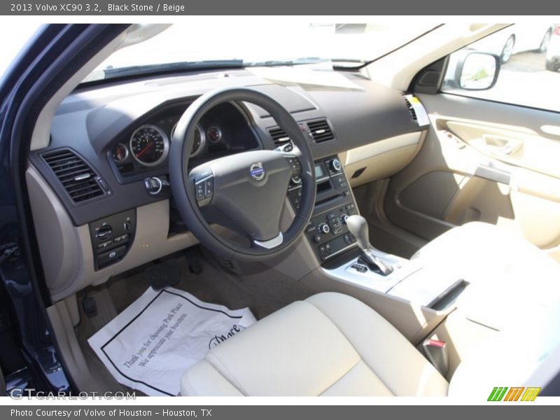 Black Stone / Beige 2013 Volvo XC90 3.2