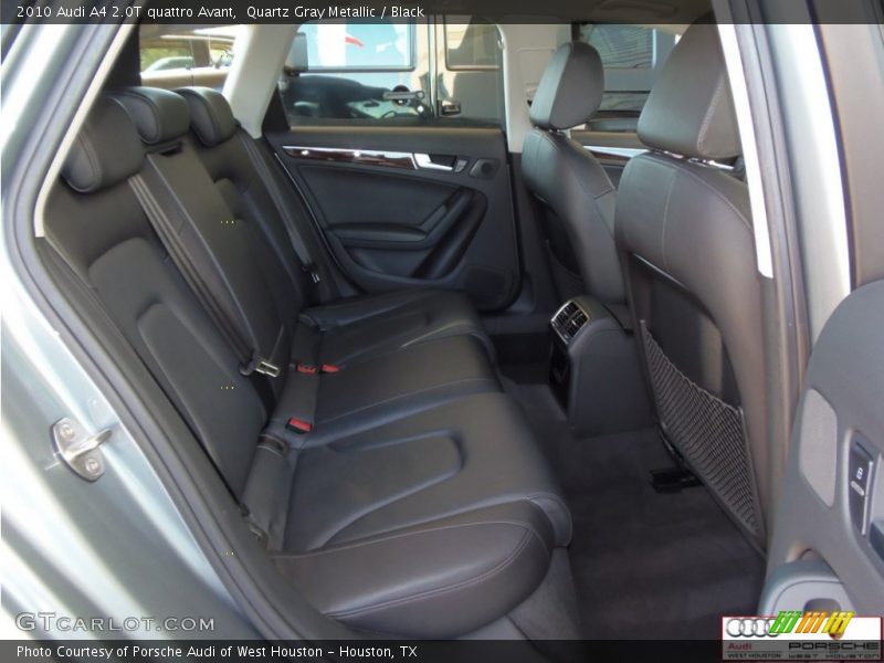 Quartz Gray Metallic / Black 2010 Audi A4 2.0T quattro Avant