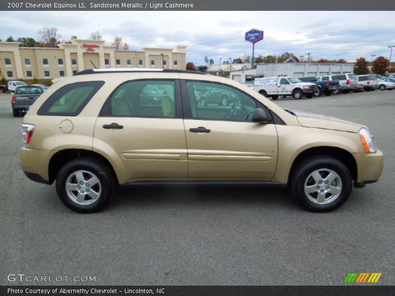 Sandstone Metallic / Light Cashmere 2007 Chevrolet Equinox LS