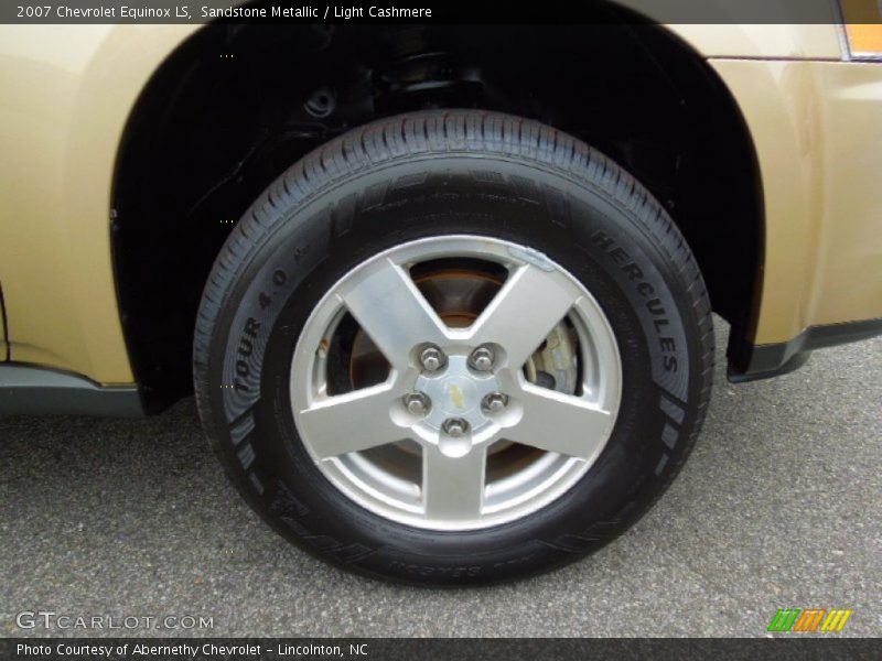 Sandstone Metallic / Light Cashmere 2007 Chevrolet Equinox LS
