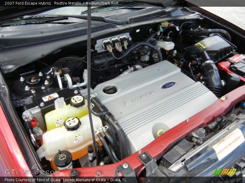  2007 Escape Hybrid Engine - 2.3 Liter DOHC 16-Valve Duratec 4 Cylinder Gasoline/Electric Hybrid