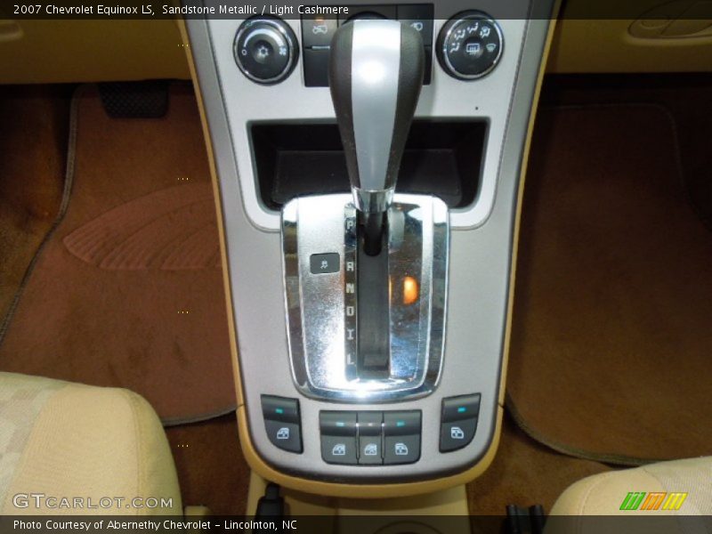 Sandstone Metallic / Light Cashmere 2007 Chevrolet Equinox LS