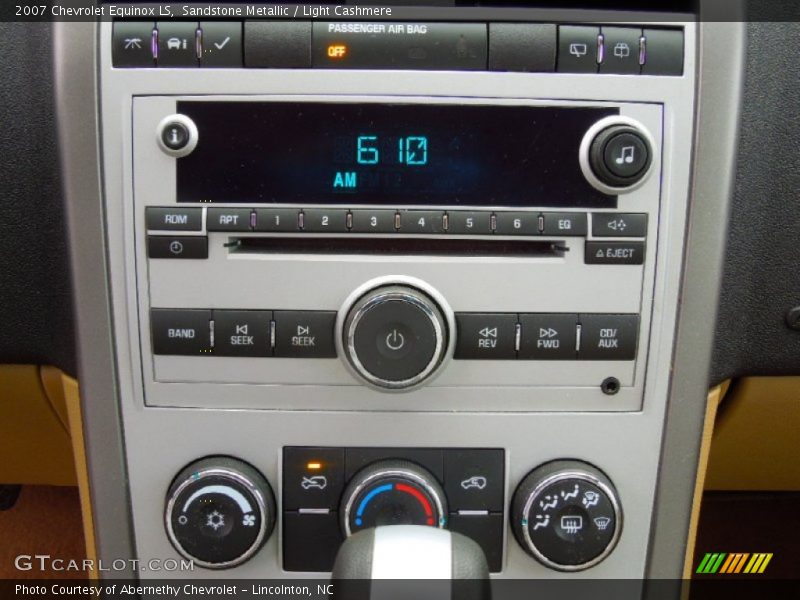 Sandstone Metallic / Light Cashmere 2007 Chevrolet Equinox LS