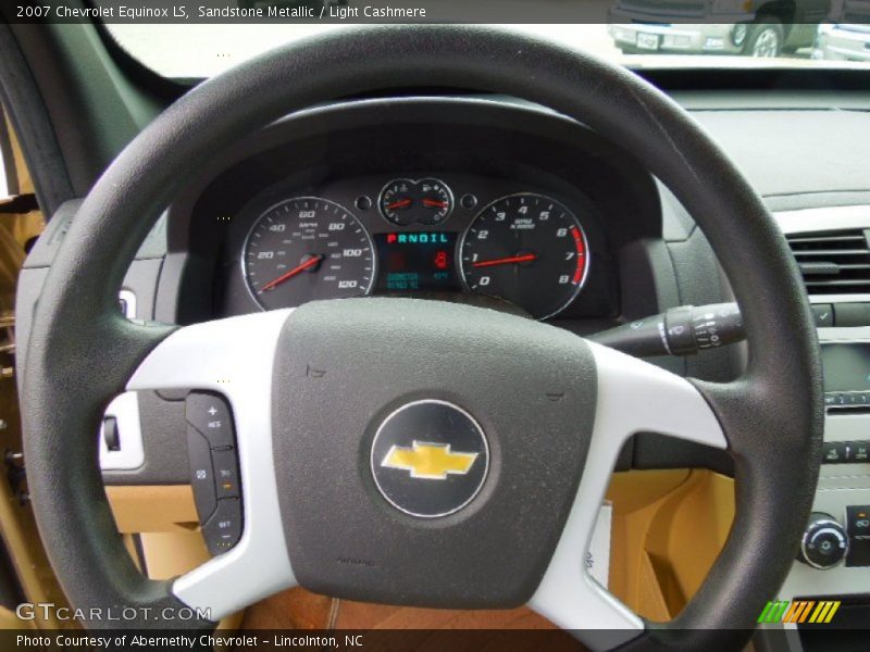 Sandstone Metallic / Light Cashmere 2007 Chevrolet Equinox LS