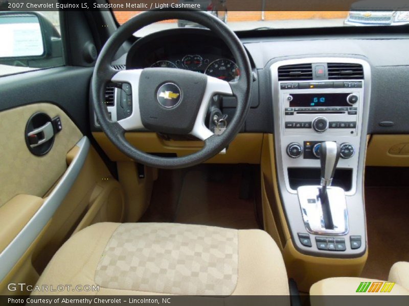 Sandstone Metallic / Light Cashmere 2007 Chevrolet Equinox LS